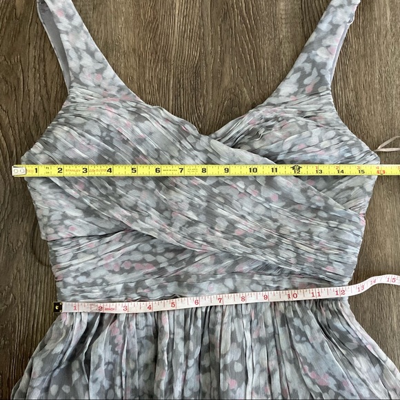 Crew Silk Chiffon Heidi Gown in Watercolor